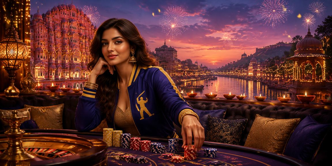 Diwali festival in Jaipur with cricket betting and casino promotions